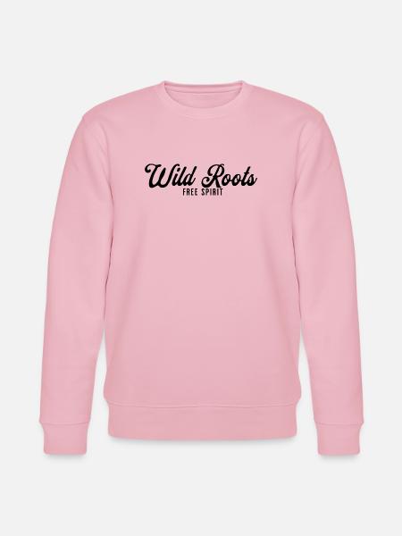 Wild Roots Free Spirit - Stanley/Stella Unisex Bio-Sweatshirt CHANGER  - Hellrosa