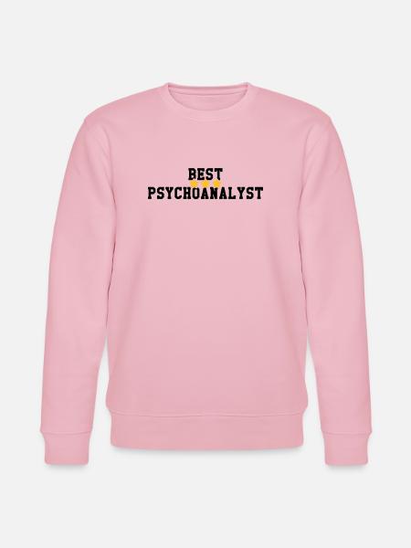 Psychoanalysis Psychoanalytiker Psychanalyse - Stanley/Stella CHANGER Unisex Organic Sweatshirt - cotton pink