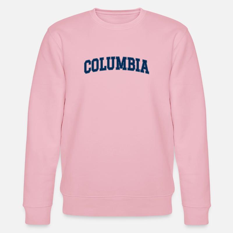 Columbia Hochschulbogen - Stanley/Stella Unisex Bio-Sweatshirt CHANGER  - Hellrosa
