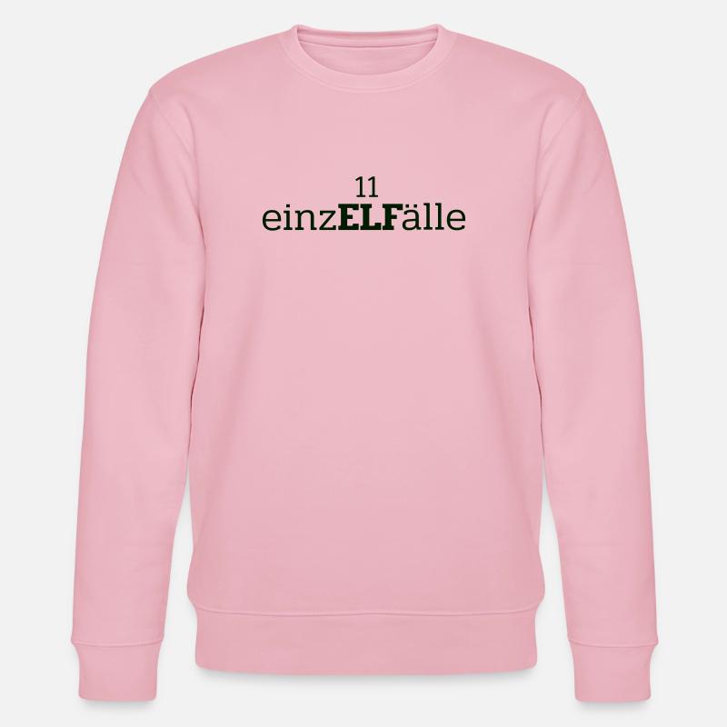 11 EINZELFAELLE - Stanley/Stella Unisex Bio-Sweatshirt CHANGER  - Hellrosa