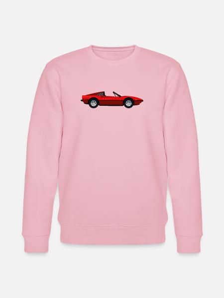RED SPORTS CAR - Stanley/Stella CHANGER Unisex Organic Sweatshirt - cotton pink