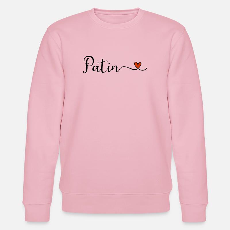 Patin - Stanley/Stella Unisex Bio-Sweatshirt CHANGER  - Hellrosa
