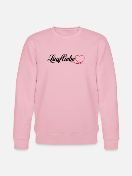 Laufliebe - Stanley/Stella Unisex Bio-Sweatshirt CHANGER  - Hellrosa