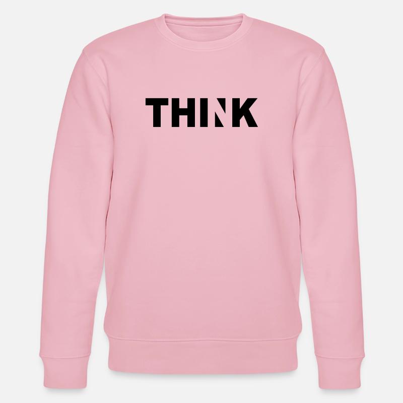 THINK - Stanley/Stella Unisex Bio-Sweatshirt CHANGER  - Hellrosa