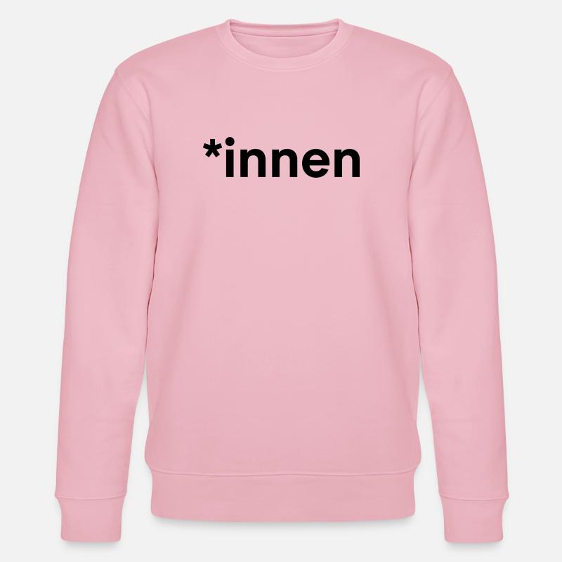 *innen - Stanley/Stella Unisex Bio-Sweatshirt CHANGER  - Hellrosa