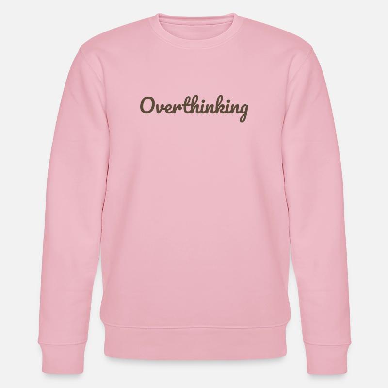 Repenser la conception calligraphique - Sweat bio CHANGER Stanley/Stella Unisexe - rose pâle