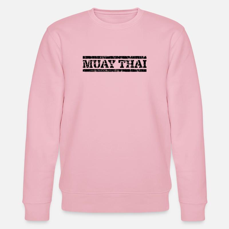 Muay Thai - Stanley/Stella CHANGER Unisex Organic Sweatshirt - cotton pink