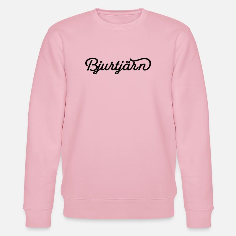 Bjurtjärn schwarz - Stanley/Stella Unisex Bio-Sweatshirt CHANGER  - Hellrosa