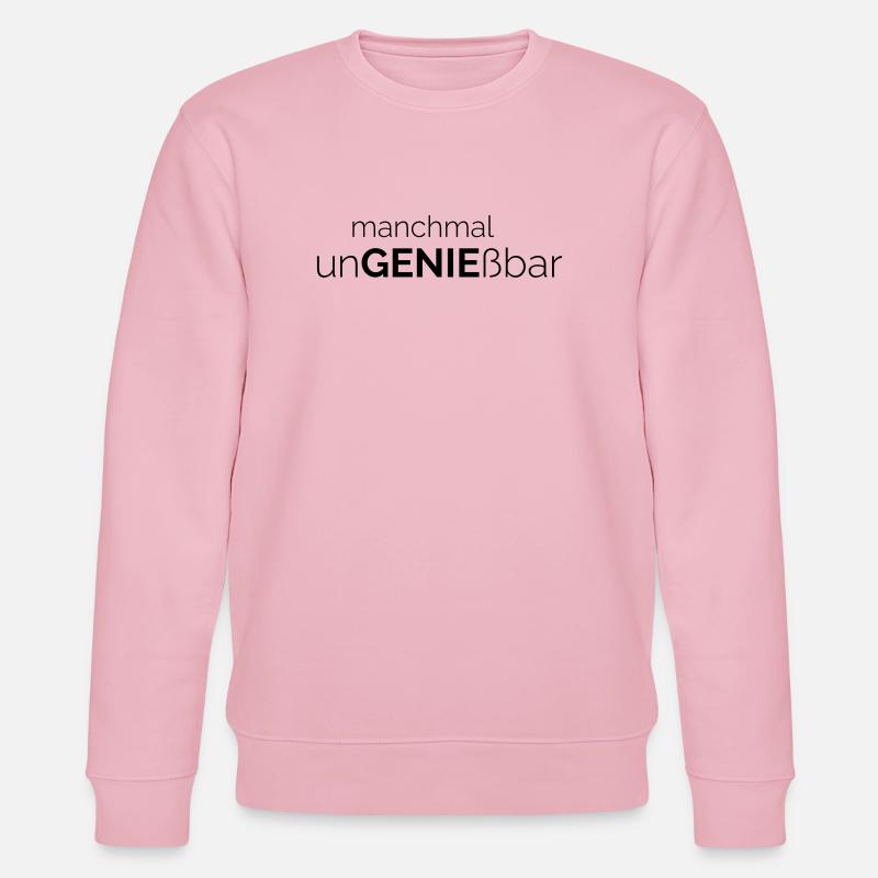 Ungeniessbar - Stanley/Stella Unisex Bio-Sweatshirt CHANGER  - Hellrosa