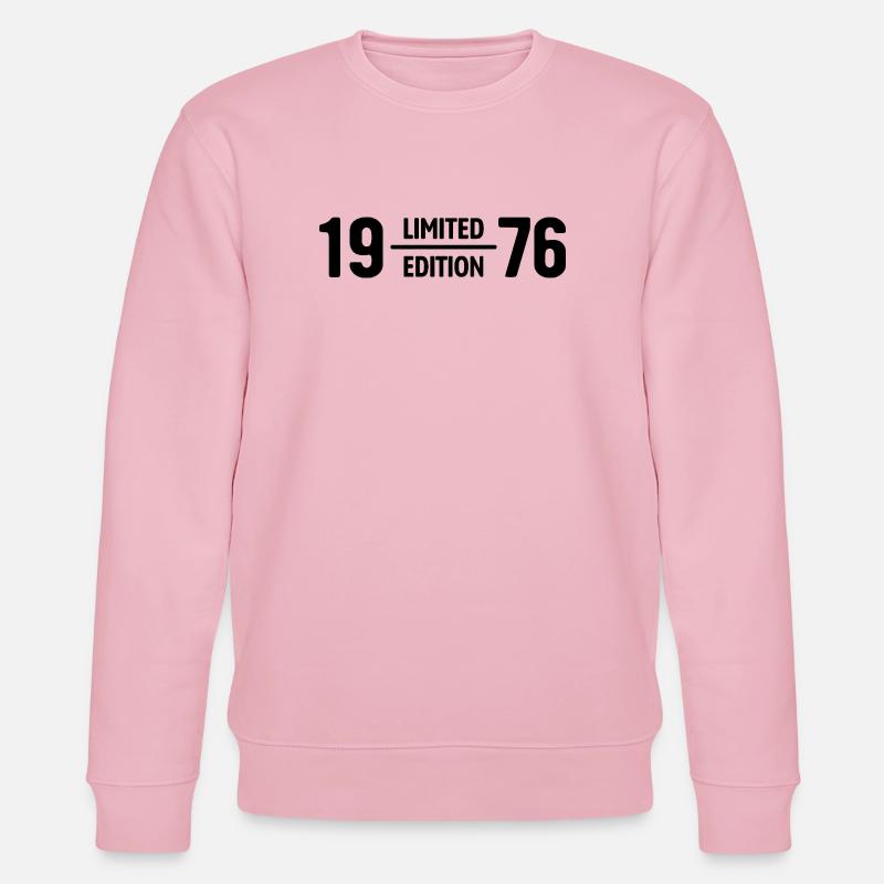 Édition limitée cadeau d’anniversaire 1976 - Sweat bio CHANGER Stanley/Stella Unisexe - rose pâle