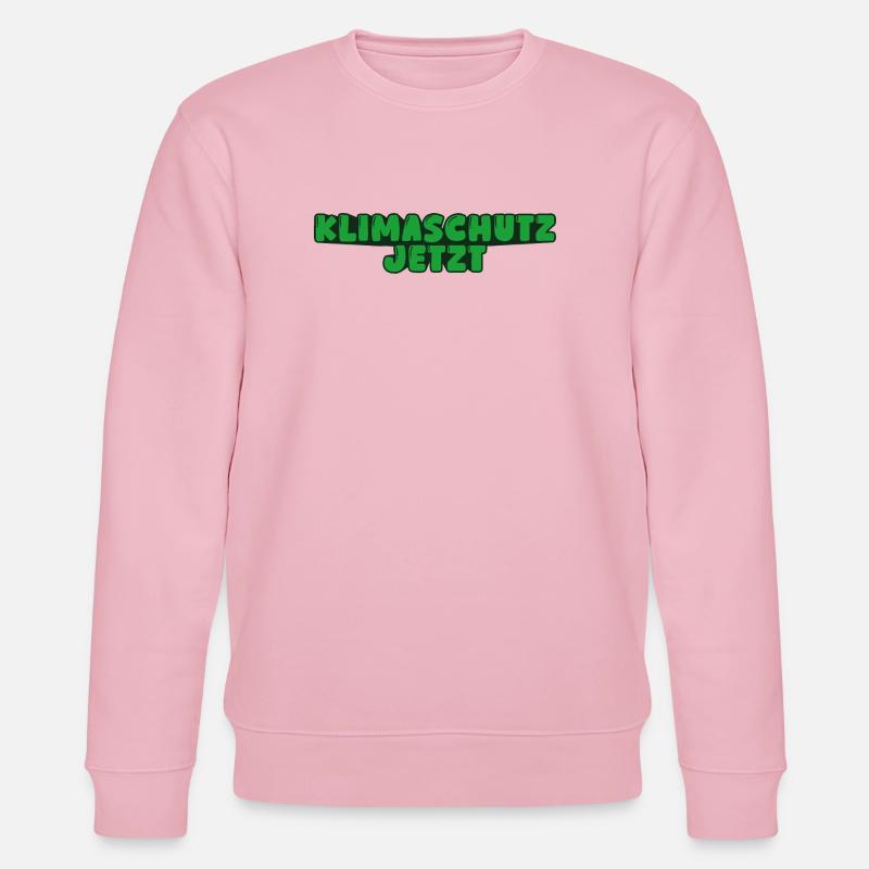 Klimaschutz jetzt - Stanley/Stella Unisex Bio-Sweatshirt CHANGER  - Hellrosa