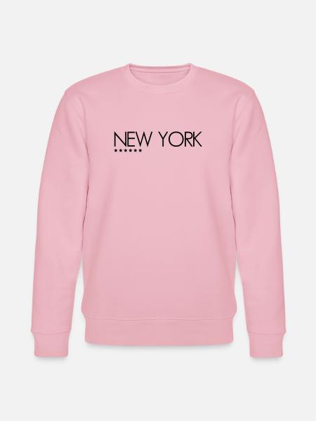 New York - Stanley/Stella CHANGER Unisex Organic Sweatshirt - cotton pink