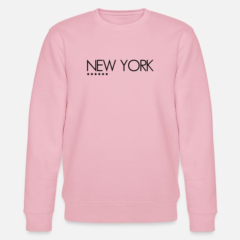 New York - Stanley/Stella Unisex Bio-Sweatshirt CHANGER  - Hellrosa