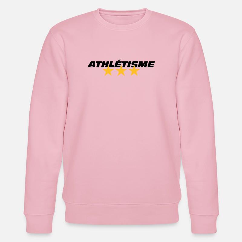 Track and Field - Stanley/Stella Unisex Bio-Sweatshirt CHANGER  - Hellrosa