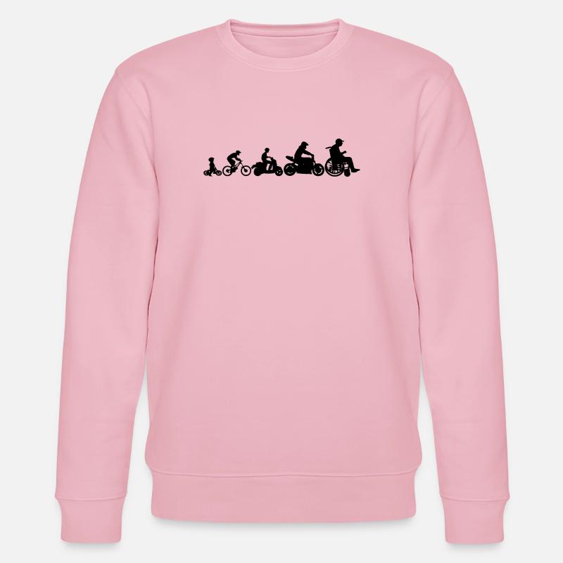 Evolution 2 roues - Sweat bio CHANGER Stanley/Stella Unisexe - rose pâle