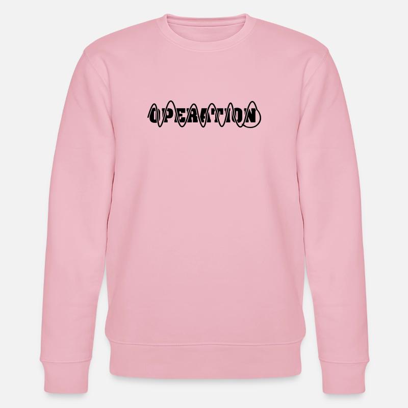 Chirurgie si plaie suturée - Sweat bio CHANGER Stanley/Stella Unisexe - rose pâle
