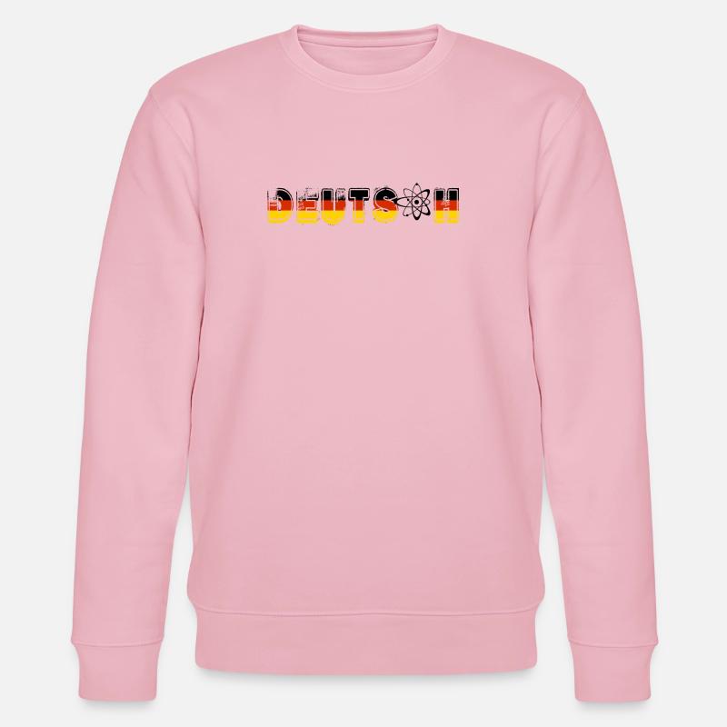 DEUTSCH Schriftzug | German - Stanley/Stella Unisex Bio-Sweatshirt CHANGER  - Hellrosa