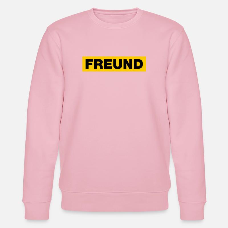 Freund - Stanley/Stella Unisex Bio-Sweatshirt CHANGER - Hellrosa