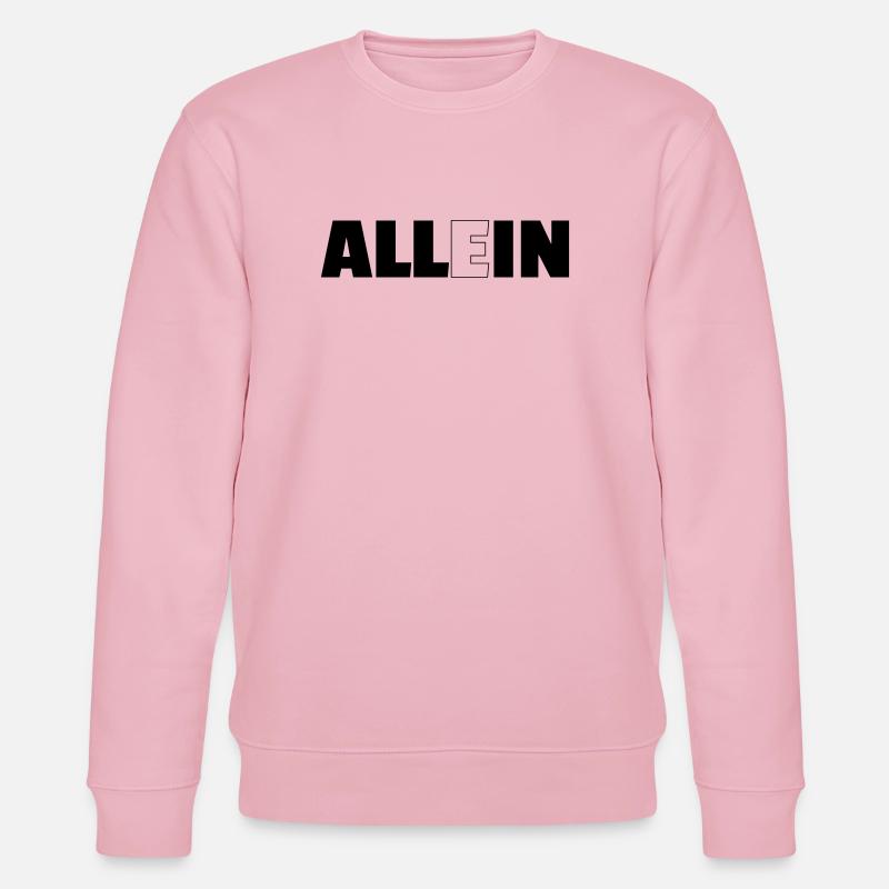 All in - Stanley/Stella Unisex Bio-Sweatshirt CHANGER  - Hellrosa