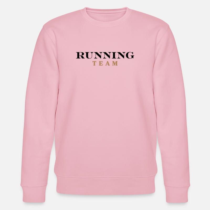 Running Team - Stanley/Stella Unisex Bio-Sweatshirt CHANGER  - Hellrosa