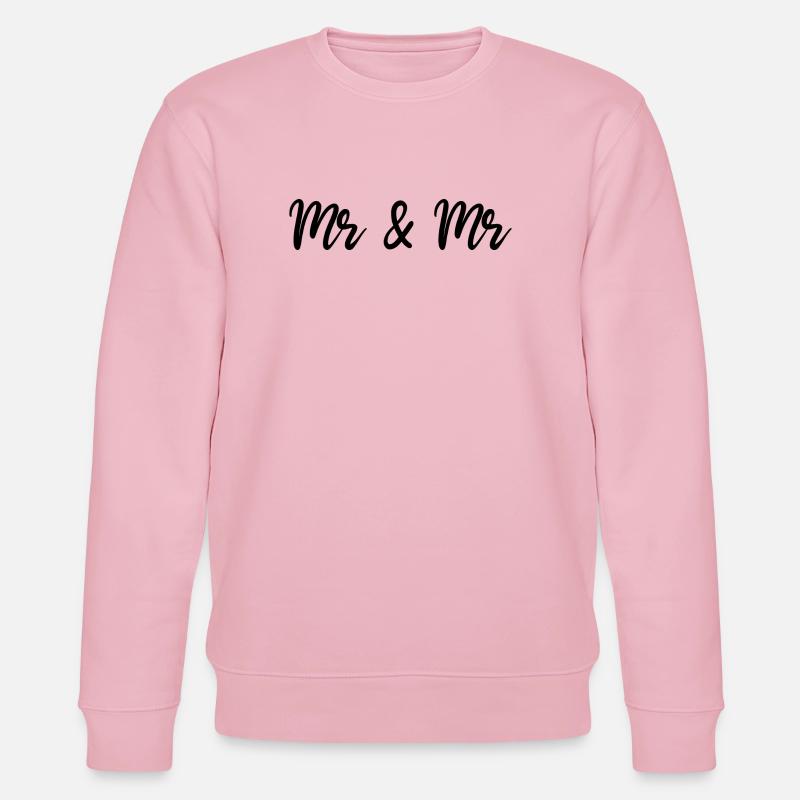 Mr & Mr - Sweat bio CHANGER Stanley/Stella Unisexe - rose pâle