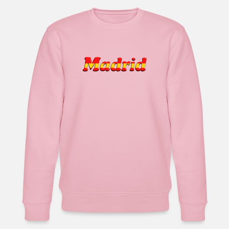 Madrid - Sweat bio CHANGER Stanley/Stella Unisexe - rose pâle