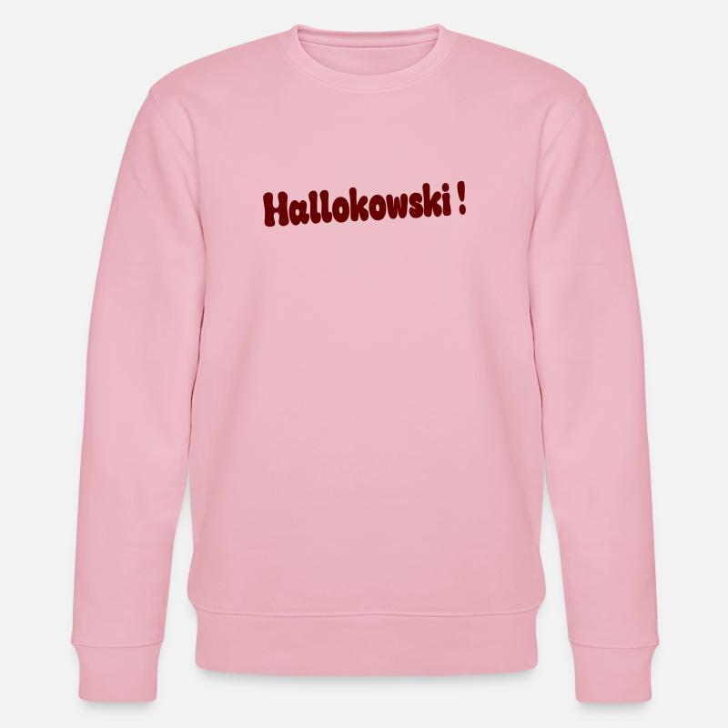 Hallokowski - Stanley/Stella Unisex Bio-Sweatshirt CHANGER  - Hellrosa