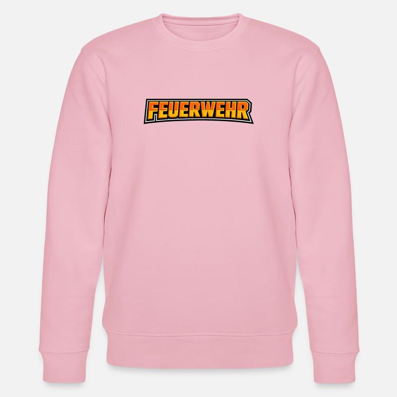 Logo des Fires Flames - Sweat bio CHANGER Stanley/Stella Unisexe - rose pâle