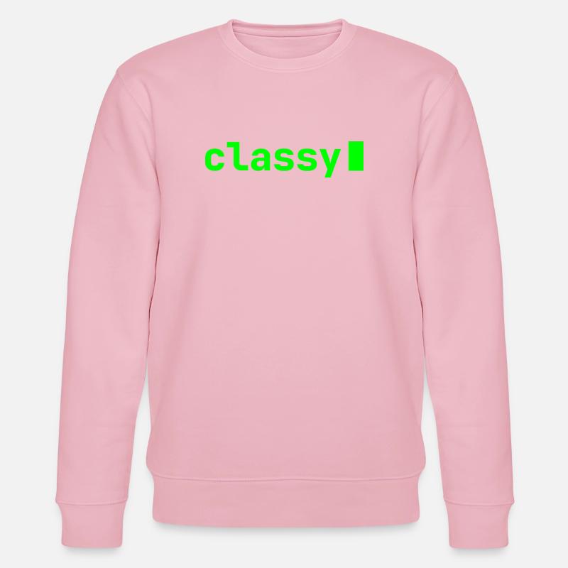 classy | Developer mood - Stanley/Stella CHANGER Unisex Organic Sweatshirt - cotton pink