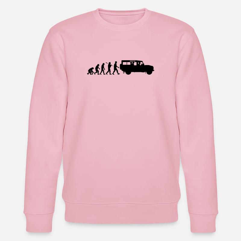 Defender 110 Evolution - Stanley/Stella CHANGER Unisex Organic Sweatshirt - cotton pink