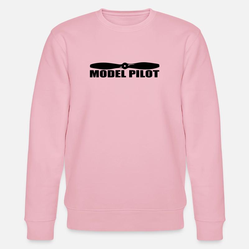 Propeller - Stanley/Stella Unisex Bio-Sweatshirt CHANGER  - Hellrosa