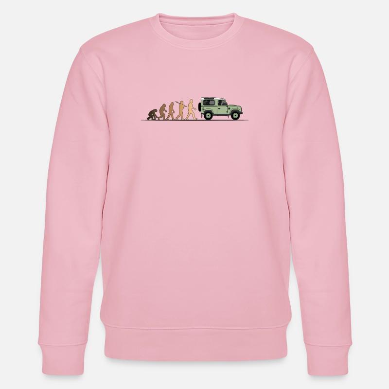 Defender Evolution 90 Farbe - Stanley/Stella Unisex Bio-Sweatshirt CHANGER  - Hellrosa