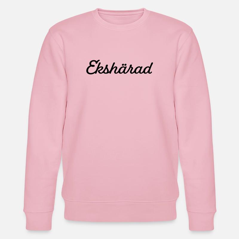 Ekshärad schwarz - Stanley/Stella Unisex Bio-Sweatshirt CHANGER  - Hellrosa