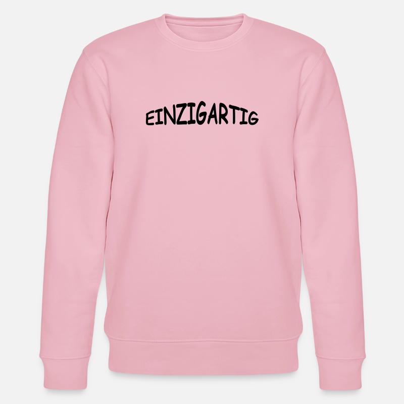 einzigartig - Stanley/Stella Unisex Bio-Sweatshirt CHANGER - Hellrosa