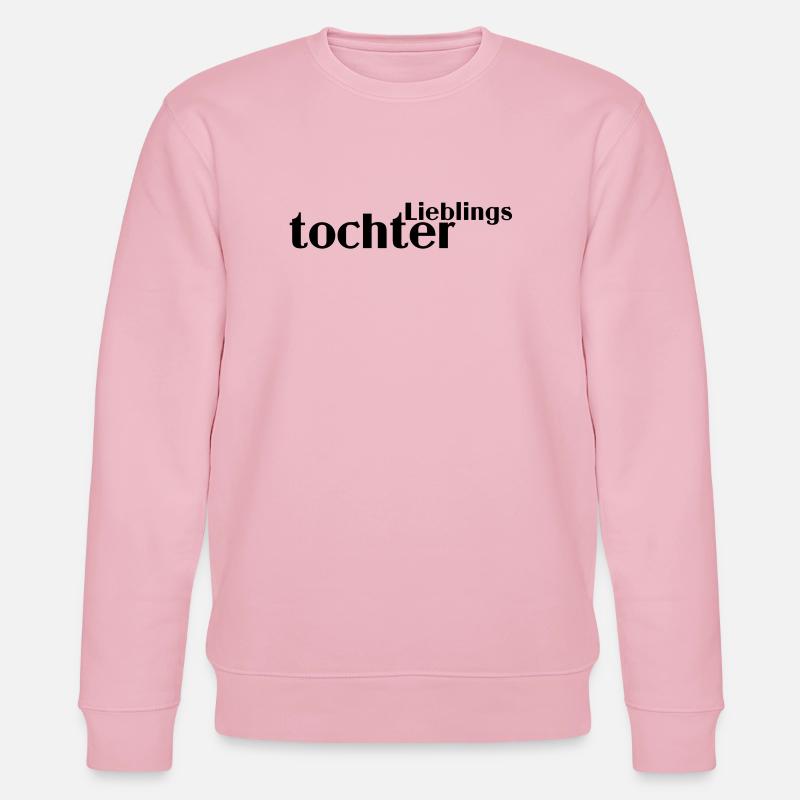 Lieblingstochter - Stanley/Stella Unisex Bio-Sweatshirt CHANGER  - Hellrosa