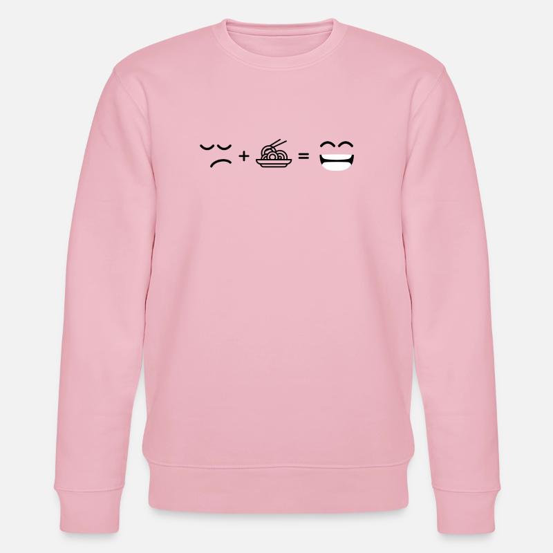 Negative Raumovale - Stanley/Stella Unisex Bio-Sweatshirt CHANGER  - Hellrosa