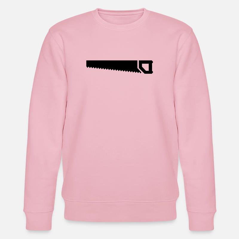 Säge - Stanley/Stella Unisex Bio-Sweatshirt CHANGER  - Hellrosa