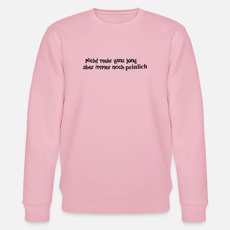 noch peinlich - Stanley/Stella Unisex Bio-Sweatshirt CHANGER  - Hellrosa