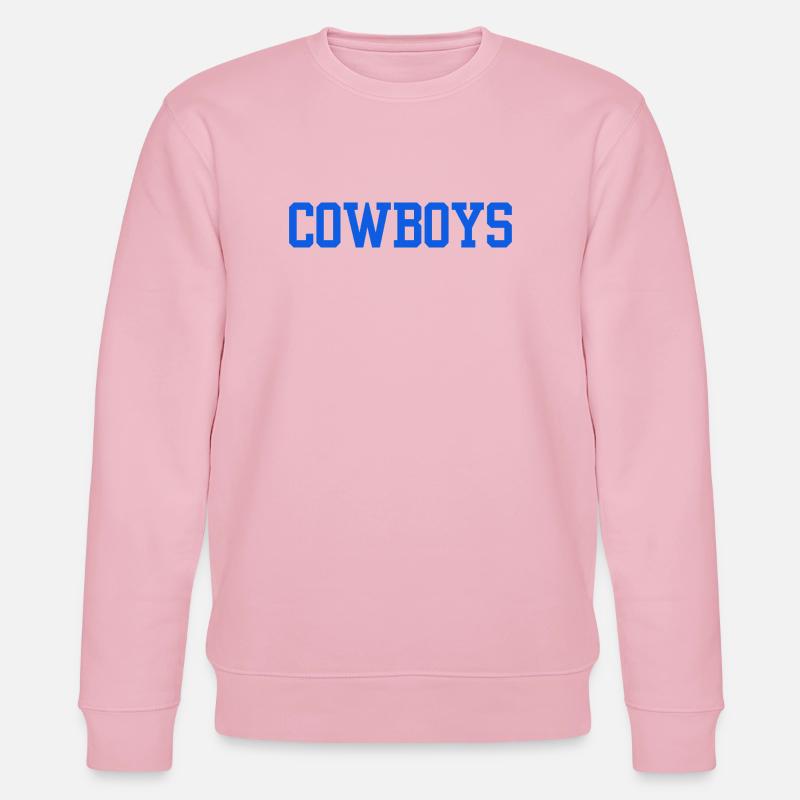 Cowboys - Stanley/Stella Unisex Bio-Sweatshirt CHANGER  - Hellrosa