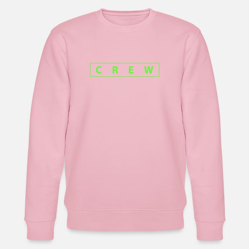 crew- - Stanley/Stella Unisex Bio-Sweatshirt CHANGER  - Hellrosa