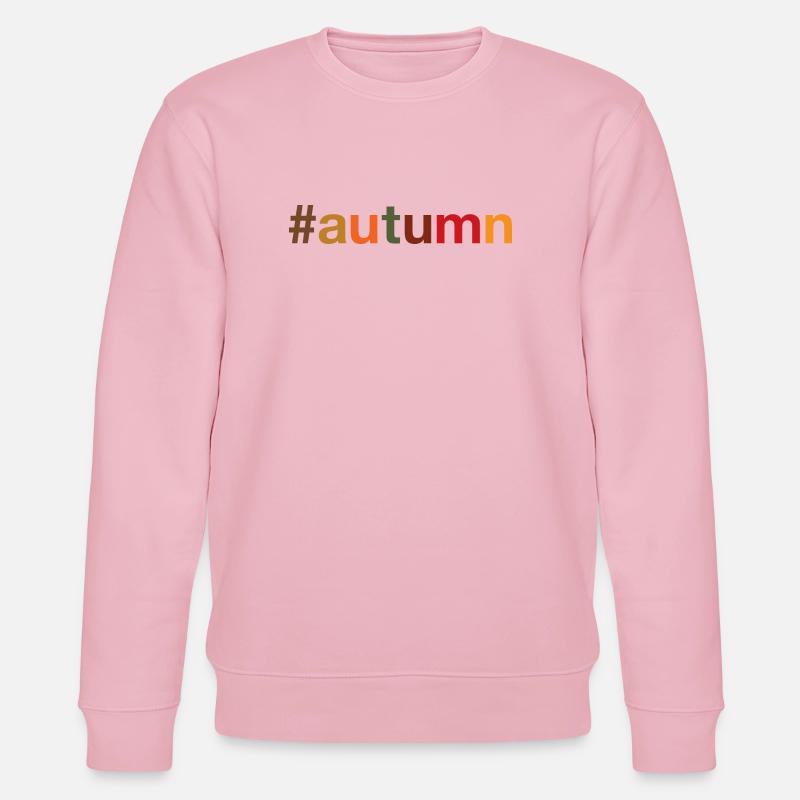 AUTUMN Herbst - Stanley/Stella Unisex Bio-Sweatshirt CHANGER  - Hellrosa