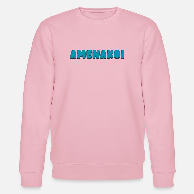 Amenakoi - Sweat bio CHANGER Stanley/Stella Unisexe - rose pâle
