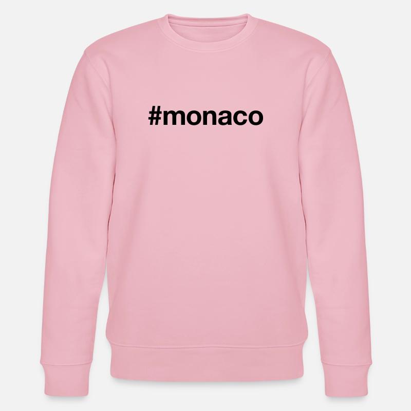 MONACO - Stanley/Stella Unisex Bio-Sweatshirt CHANGER  - Hellrosa