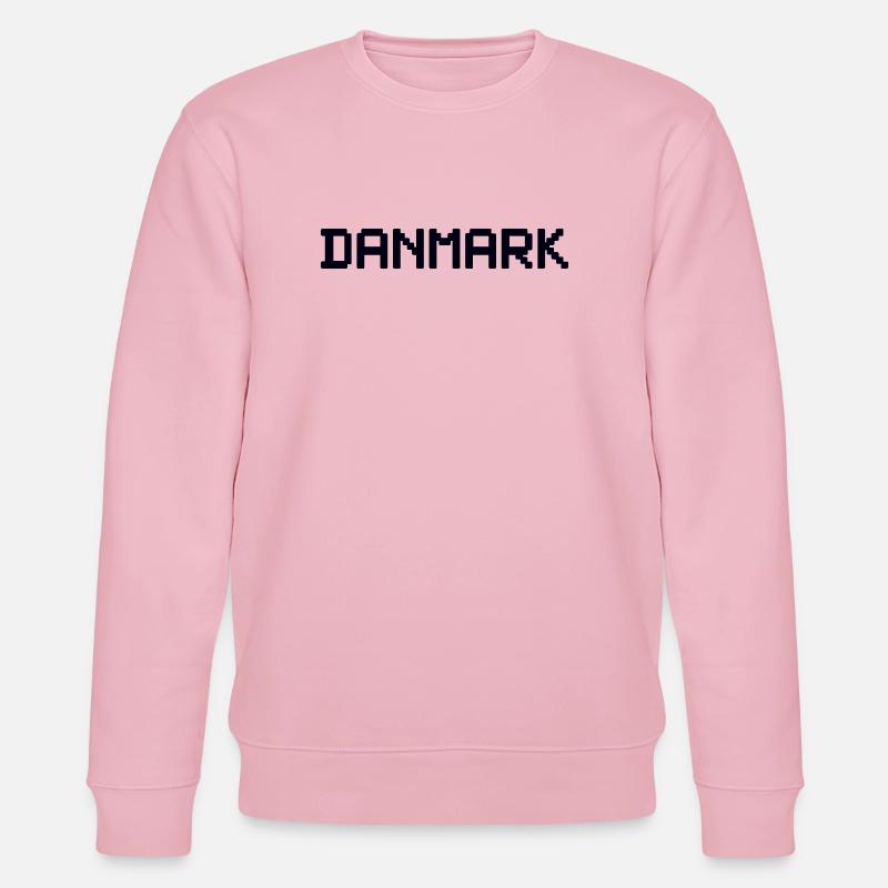 DANMARK Dänemark - Stanley/Stella Unisex Bio-Sweatshirt CHANGER  - Hellrosa