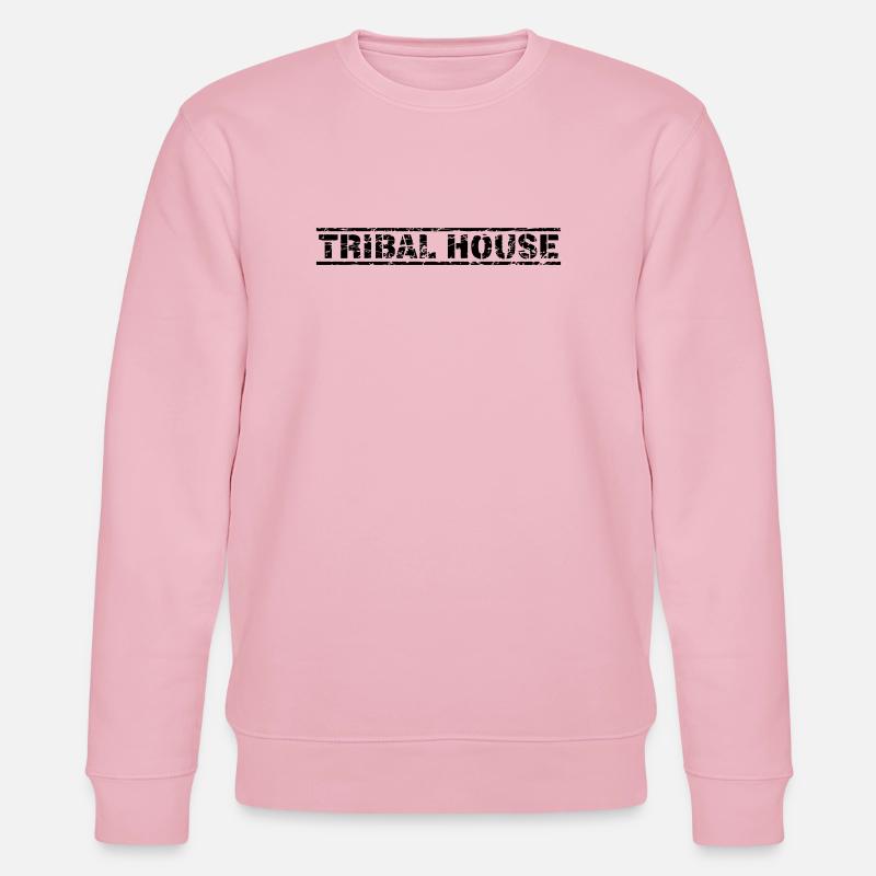 Tribal House - Stanley/Stella Unisex Bio-Sweatshirt CHANGER  - Hellrosa
