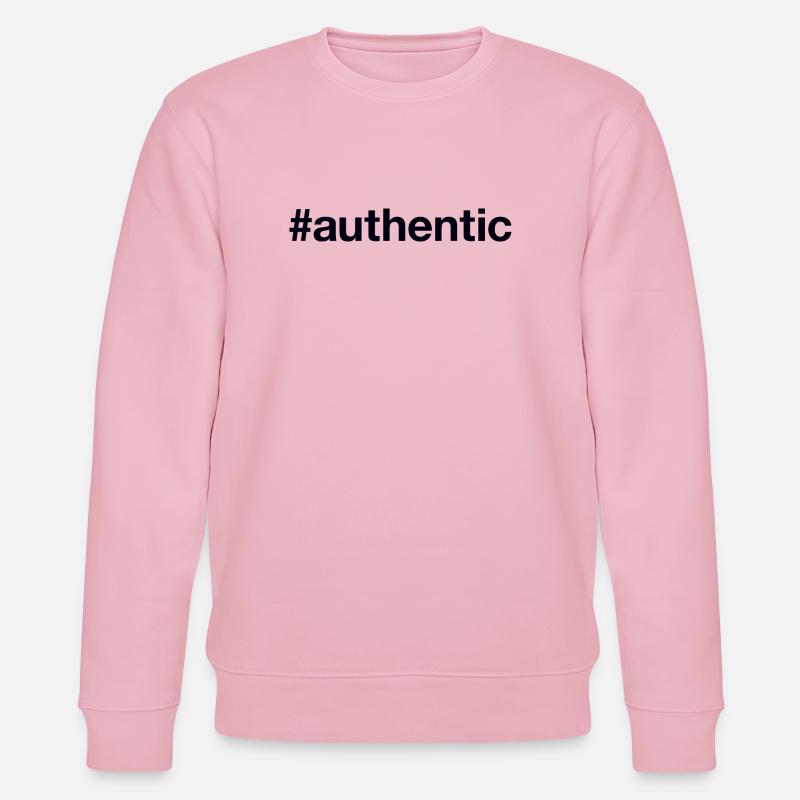 AUTHENTIC authentic real - Stanley/Stella CHANGER Unisex Organic Sweatshirt - cotton pink