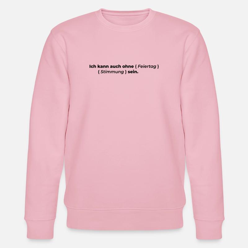même sans - Sweat bio CHANGER Stanley/Stella Unisexe - rose pâle