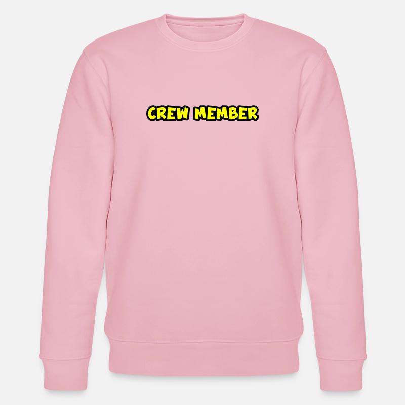 Crew Mitglied - Stanley/Stella Unisex Bio-Sweatshirt CHANGER  - Hellrosa