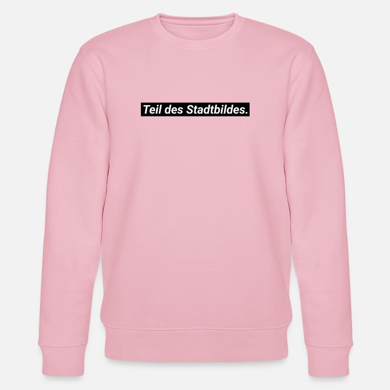 Partie intégrante du paysage urbain - Sweat bio CHANGER Stanley/Stella Unisexe - rose pâle