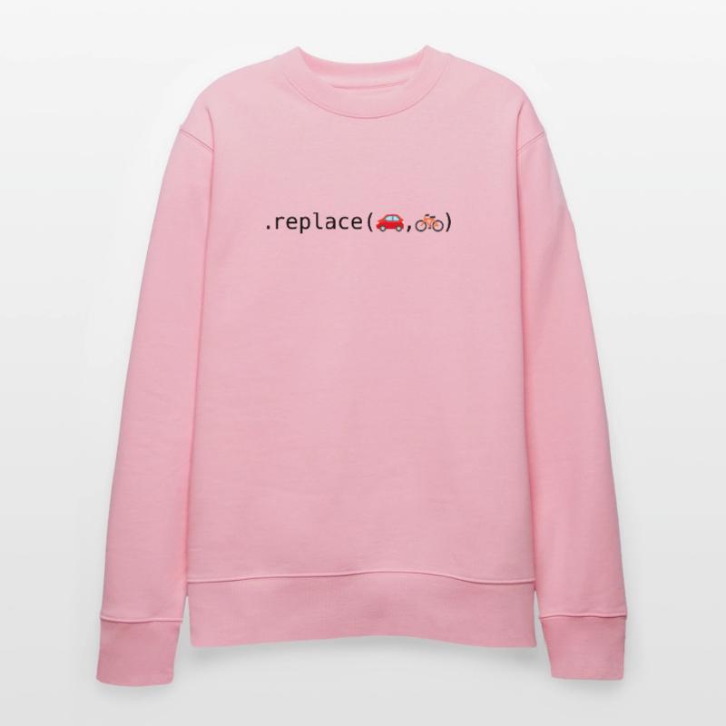 Replace cars with bikes; Python edition Stanley/Stella CHANGER Unisex Organic Sweatshirt